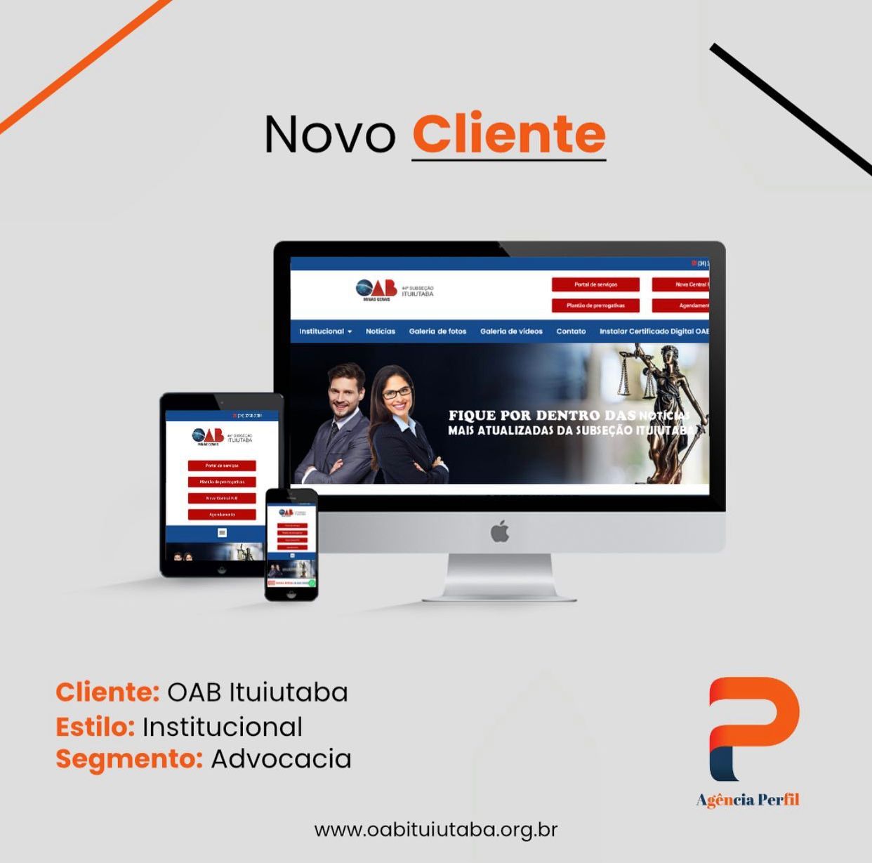 Apresentação do projeto OAB Ituiutaba